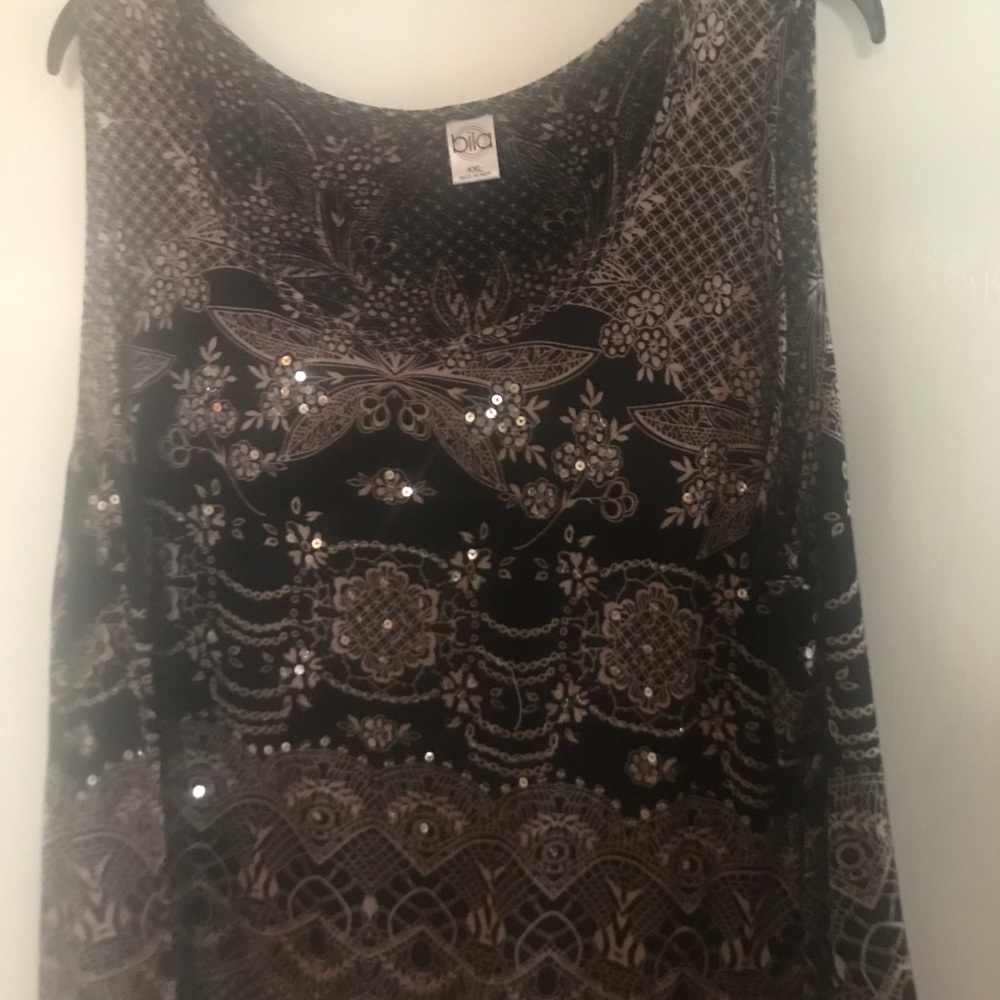 Sequined top